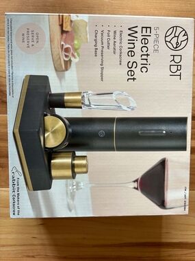 RBT 5-Piece Electric Wine Set NEW